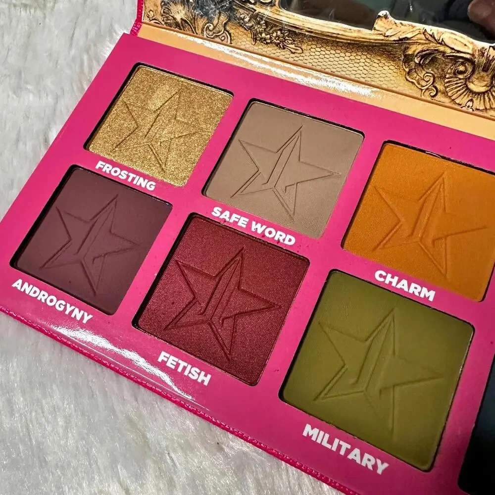 NIB Jeffree Star Androgyny Eyeshadow Palette 10 Shades Full Size